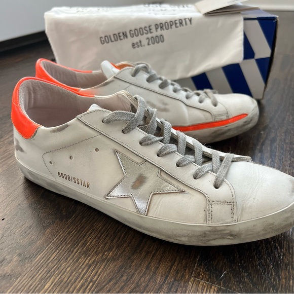 Golden Goose Superstar Sneakers 100% Authentic - Picture 13 of 16